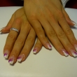 b�l� gel+malov�n� laky